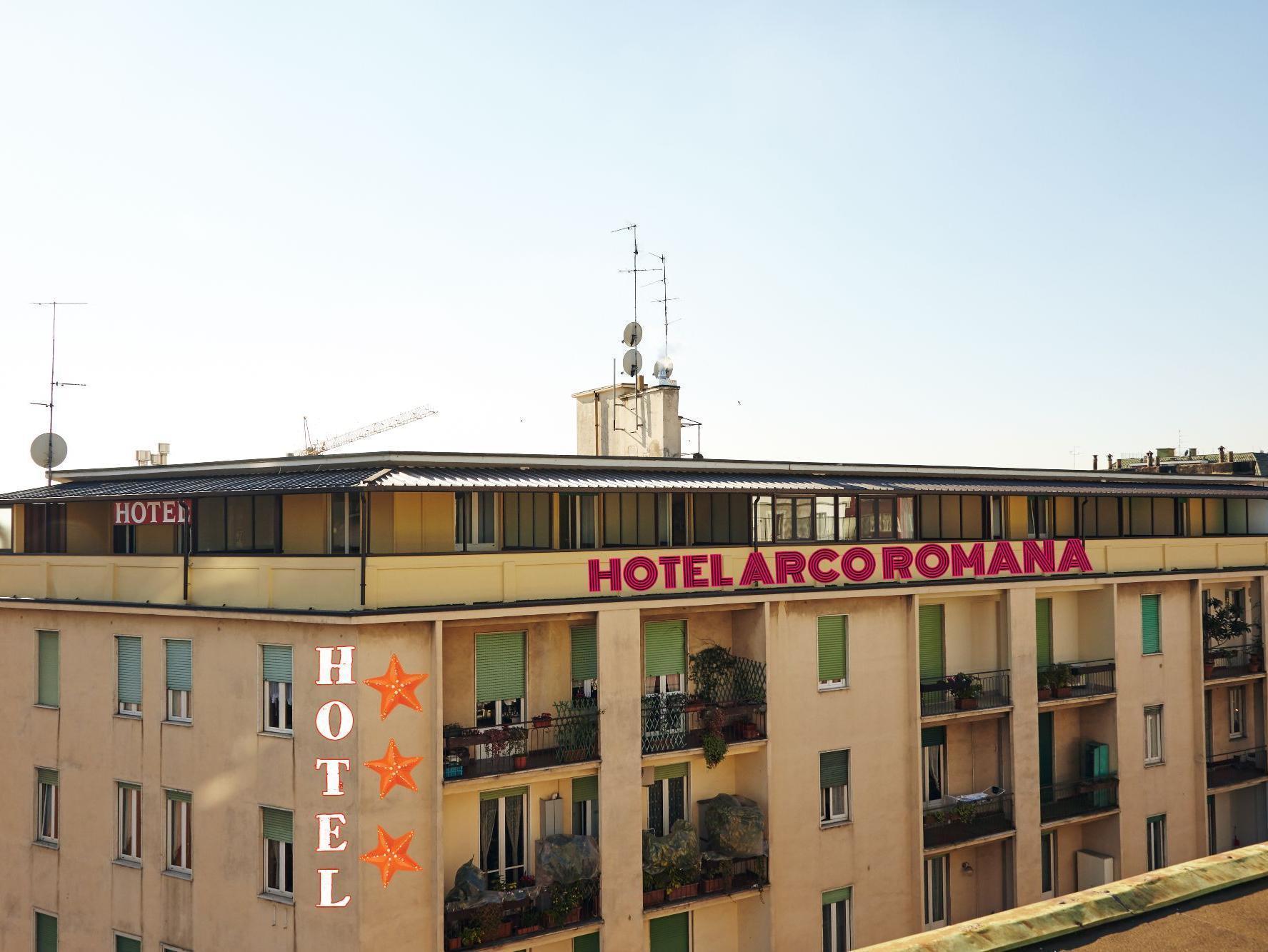 Hotel Arco Romana Milano Eksteriør billede